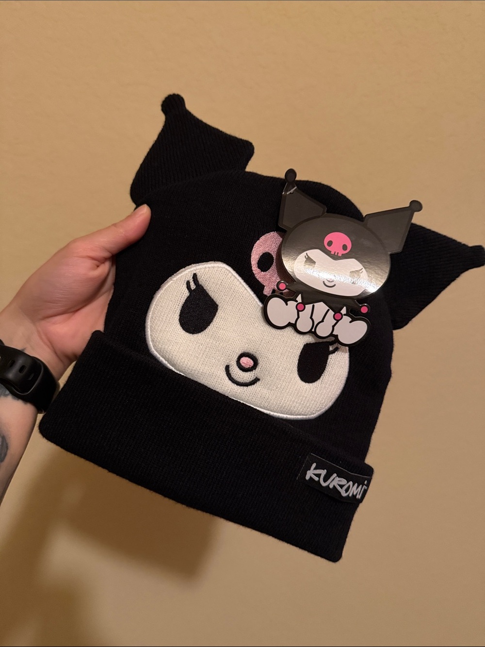 Kuromi beanie